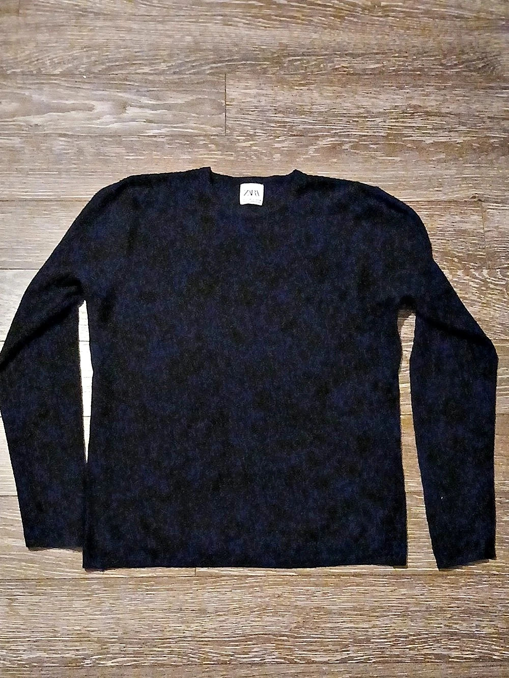 Zara Black Crewneck Sweater